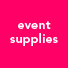 event supplies